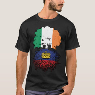 Liechtenstein Liechtensteiner Irish Ireland Tree T-Shirt