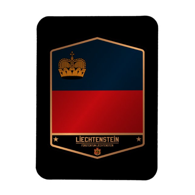 Liechtenstein Magnet (Vertical)