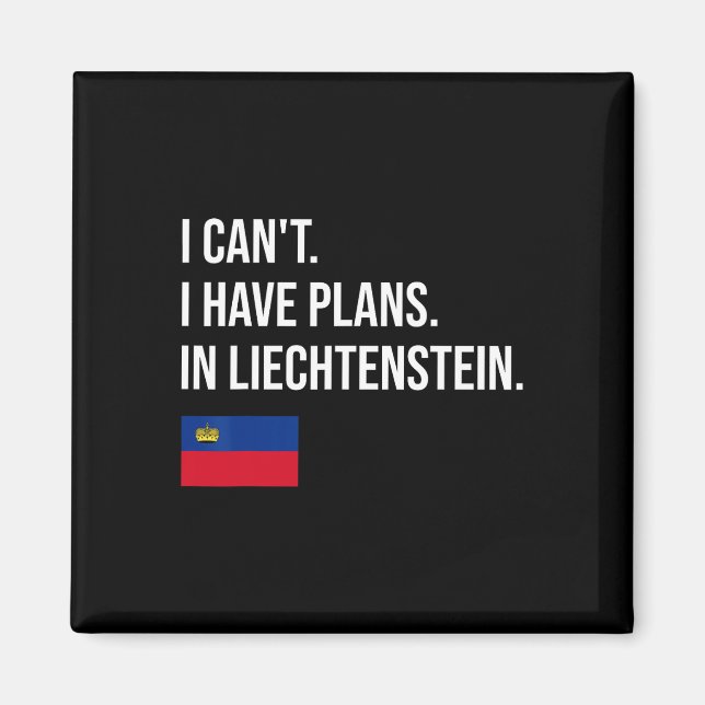 Liechtenstein  magnet (Front)