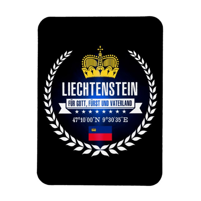 Liechtenstein Magnet (Vertical)
