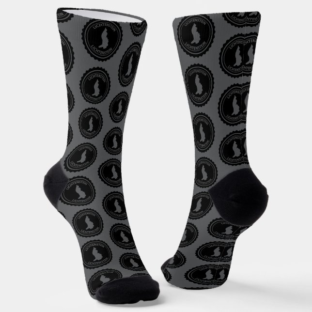 Liechtenstein Socks (Angled)