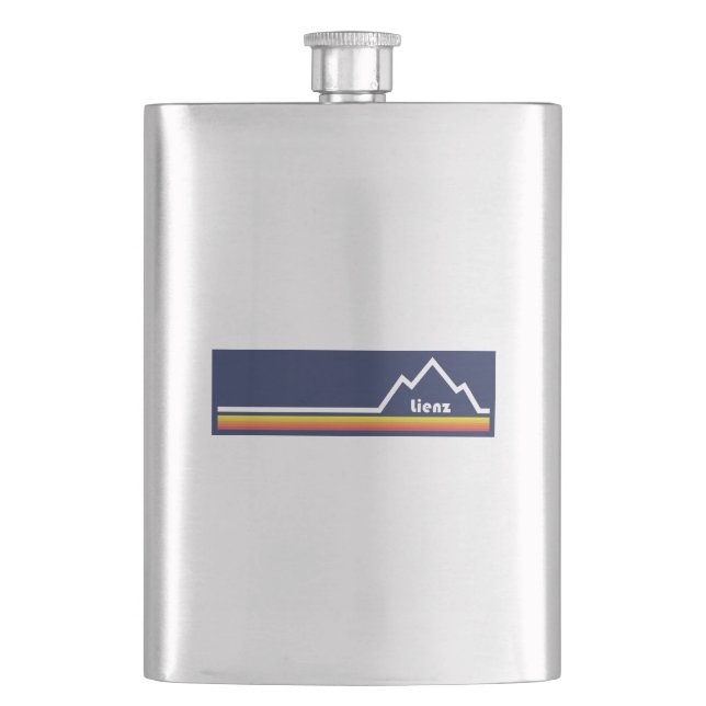 Lienz Austria Hip Flask (Front)