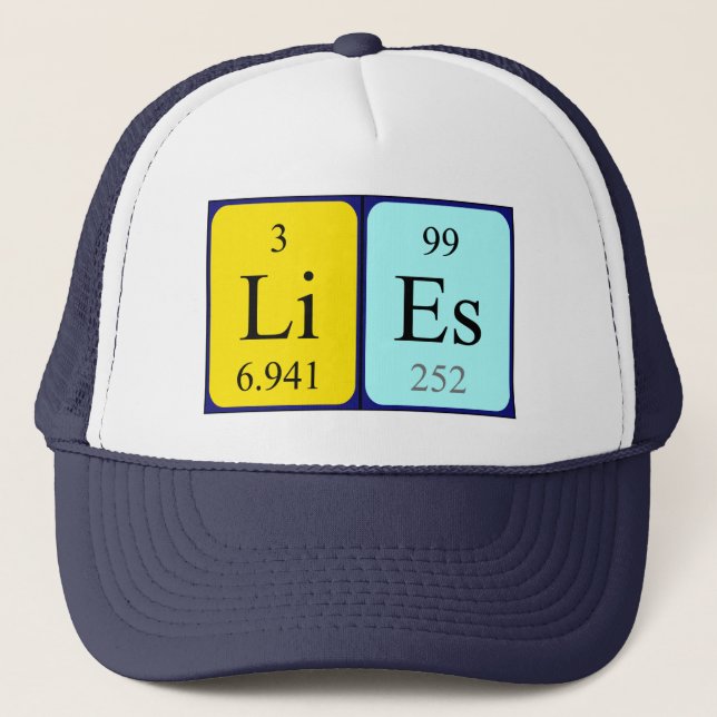 Lies periodic table name hat (Front)