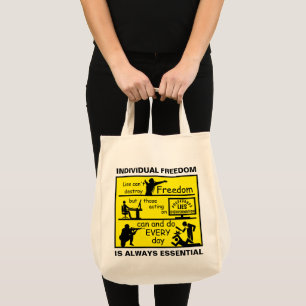 Lies vs Freedom bag