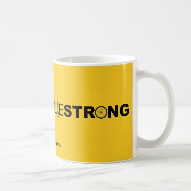 LIESTRONG - Lance Armstrong Coffee Mug (Right)
