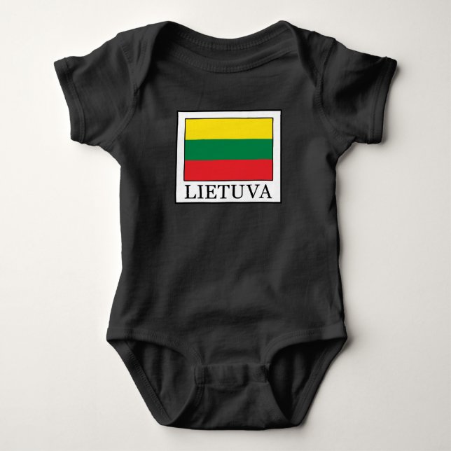 Lietuva Baby Bodysuit (Front)