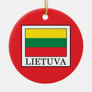 Lietuva Ceramic Ornament