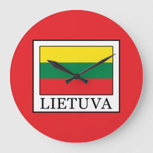 Lietuva Large Clock