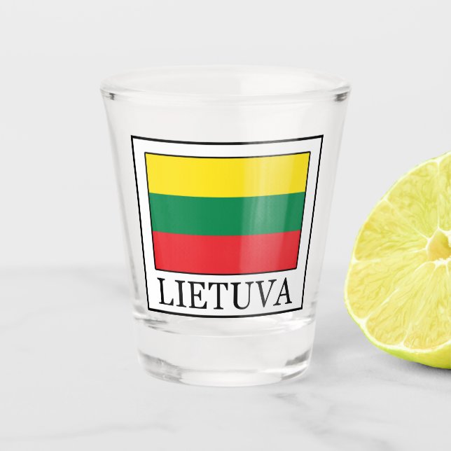 Lietuva Shot Glass (Front)