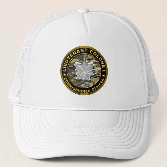 Lieutenant Colonel Trucker Hat (Front)
