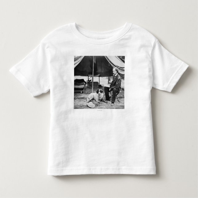 Lieutenant Georger Custer PhotographVirginia Toddler T-Shirt (Front)