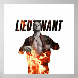 Lieutenant Kelly Severide from Chicago Fire Poster