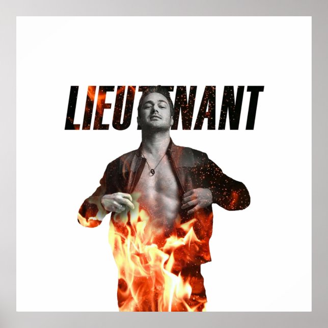 Lieutenant Kelly Severide from Chicago Fire Poster (Front)