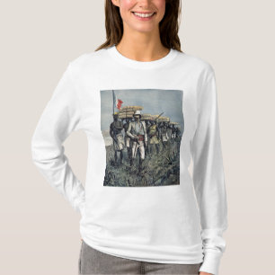 Lieutenant Mizon  on his 1892 Mission T-Shirt