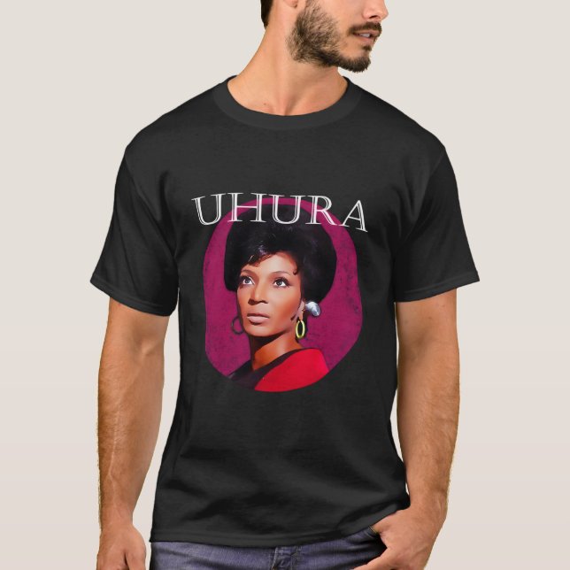 Lieutenant Uhura Rip Lieutenant Uhura Rip Lt Uhura T-Shirt (Front)