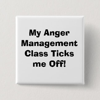 life 15 cm square badge