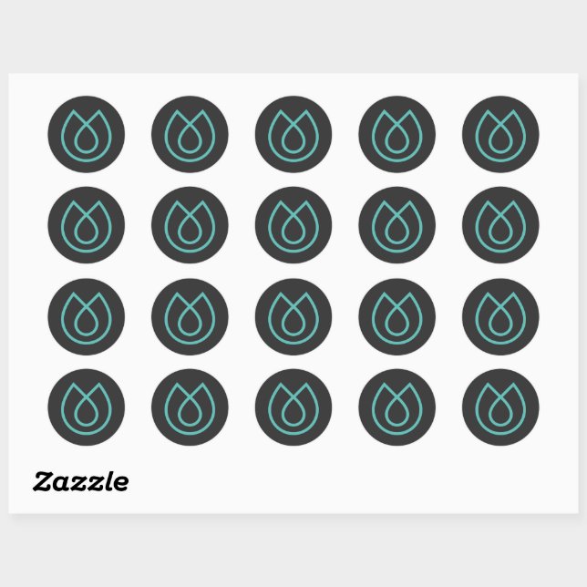 Life Activated Brands Classic Round Sticker (Sheet)