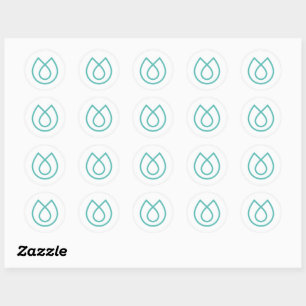 Life Activated Brands White Classic Round Sticker