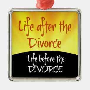 Life After the Divorce Metal Tree Decoration