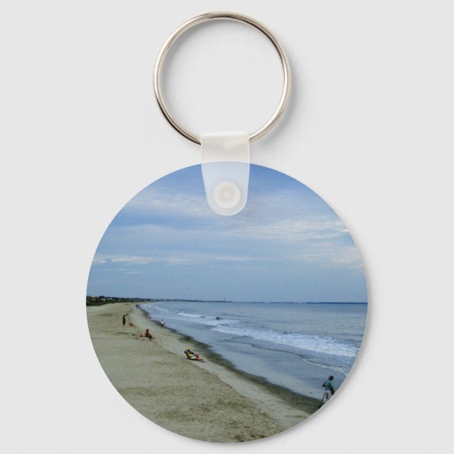 Life Along The Beach Key Ring (Front)