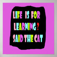 Life and learning big letters for kids