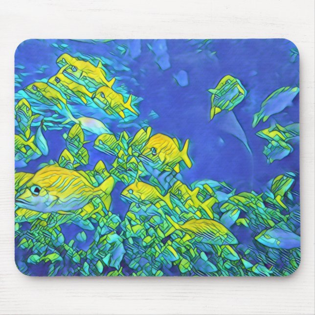 Life at Sea Mouse Pad (Front)