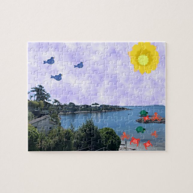 Life at the Beach Jigsaw Puzzle (Horizontal)