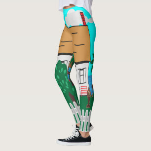 Life At The Beach Leggings