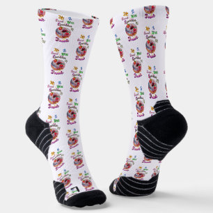 Life Athletic Is Sweet With Sparkles Of Doughnuts Socks