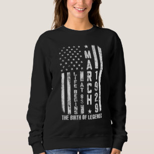 Life Begins At 93 Born In March 1929 The Year Of L Sweatshirt