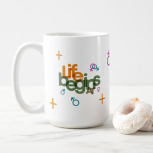 Life Begins At (Customise) Classic Mug #15