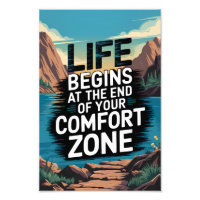 Life begins at the end of your comfort zone
