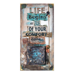 Life Begins at The End of Your Comfort Zone Print