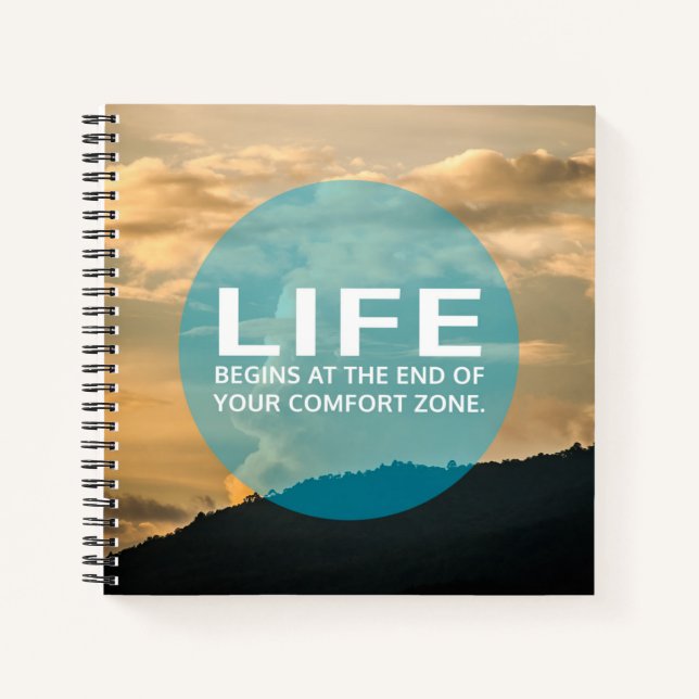 Life Begins Notebook (Front)
