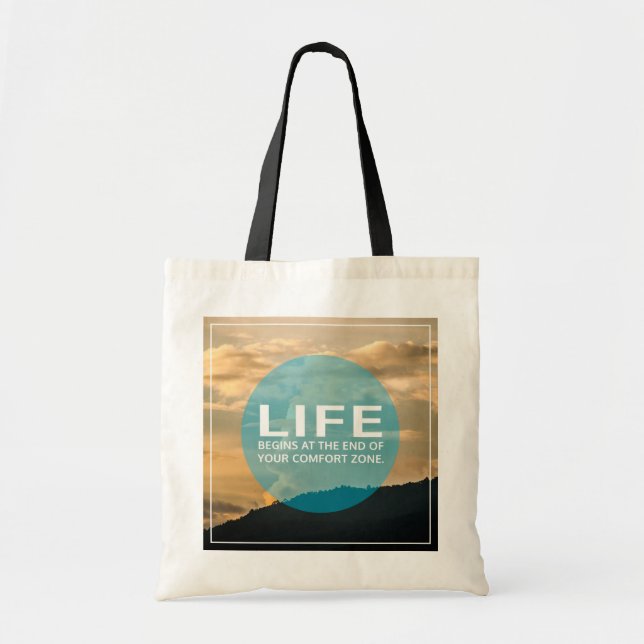 Life Begins Tote Bag (Front)