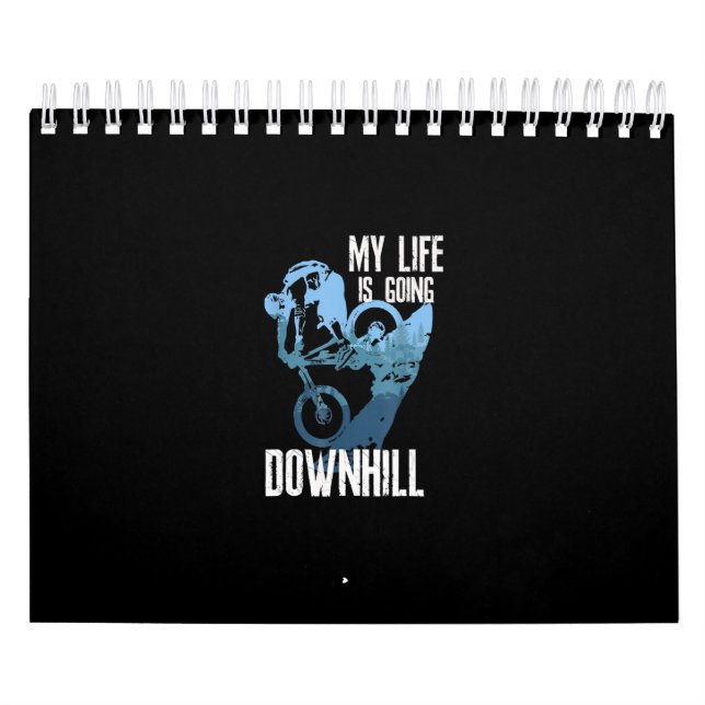 Life Behind Bars Biking Mountain Calendar (Cover)