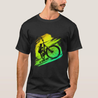 Life Behind Bars Gift Idea For Colouring Bmx Bike  T-Shirt