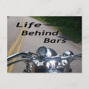 Life Behind Bars Postcard