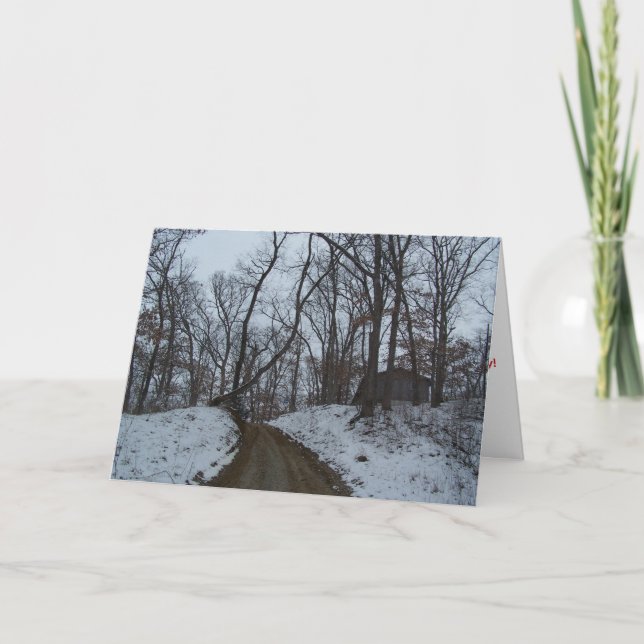 Life Can Be Hard and Cold Card (Front)