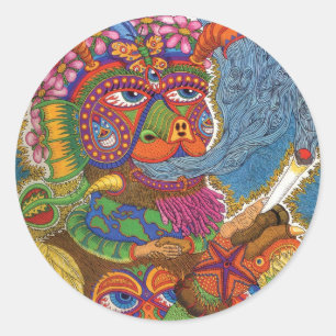 Life Classic Round Sticker