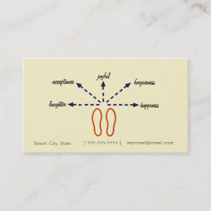 Life Coach Business Card