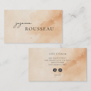 Life Coach Business Card
