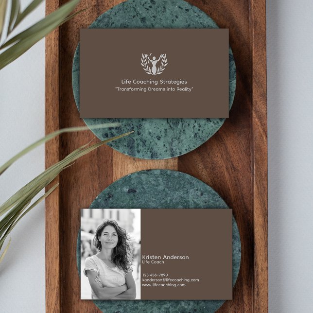 Life Coach Consultant  Business Card (Creator Uploaded)