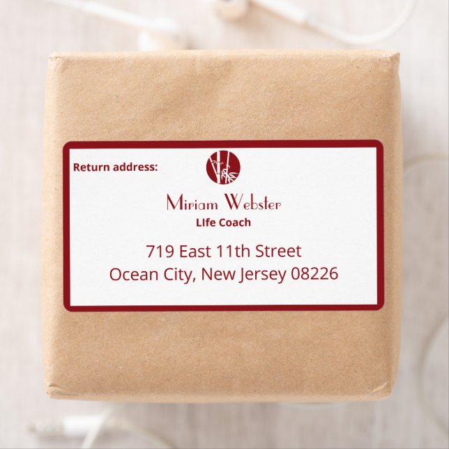 Life Coach Custom Text & Logo Return (Insitu)