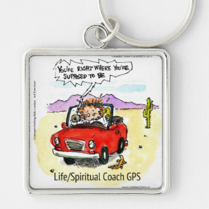 Life Coach GPS Key Ring