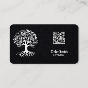 Life Coach Premium QR Business Card