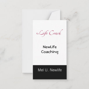Life Coach Text Swash Advice Card