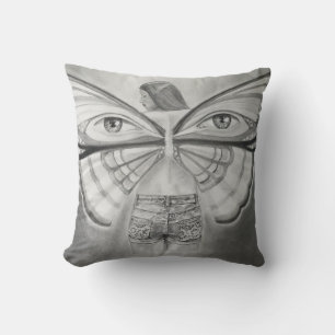 Life Drawing Art Throw Pillow