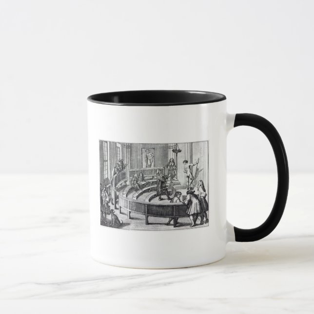 Life drawing class, 1739 mug (Right)