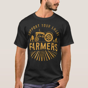Life Farm Tractor Farmer T-Shirt